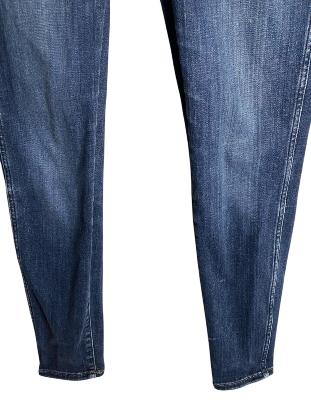 Madewell Women's Medium Wash 10" High Rise Skinny Instacozy Edition Jeans - Picture 3 of 10